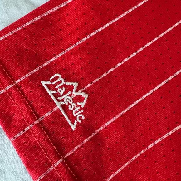 (FIRM PRICE) RARE Vintage MAJESTIC Cincinnati Reds Jersey - Picture 6 of 12